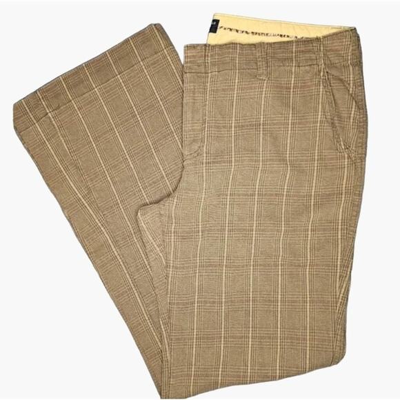 Y2K Vintage late 90s American Eagle outfitters Plaid Pants Women's Size 4 - Picture 1 of 9